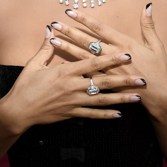 The Double French Manicure Nail-Art Trend For Summer