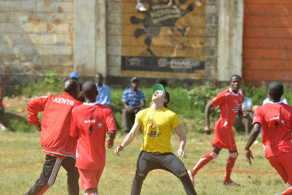 Victoria and Brooklyn Beckham Visit Kenya With UNAIDS 2016