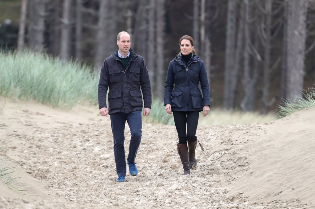 Kate Middleton and Prince William in North Wales May 2019