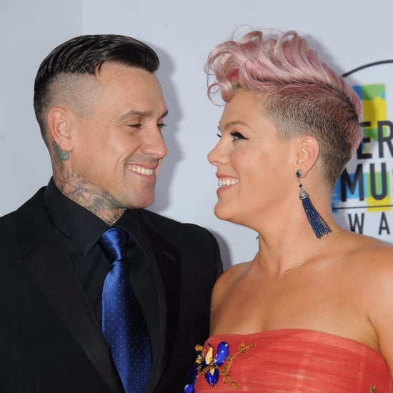Pink and Carey Hart at the 2017 American Music Awards