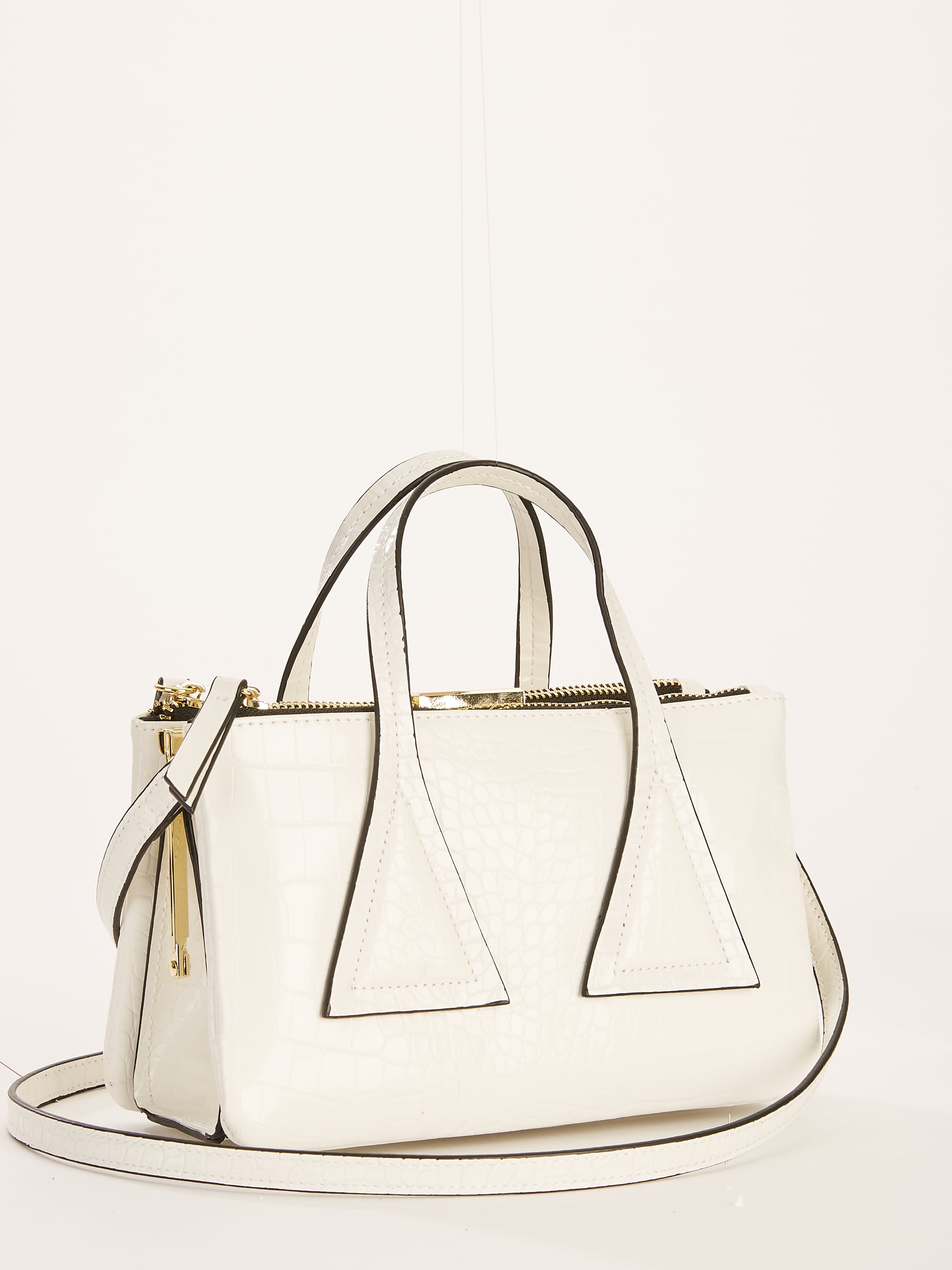 Scoop Crocodile Top Handle Crossbody Mini Tote Bag Walmart s