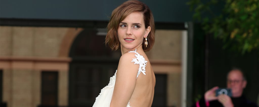 Emma Watson Hits the Red Carpet For the First Time in Ages in Gender-Fluid Label Harris Reed