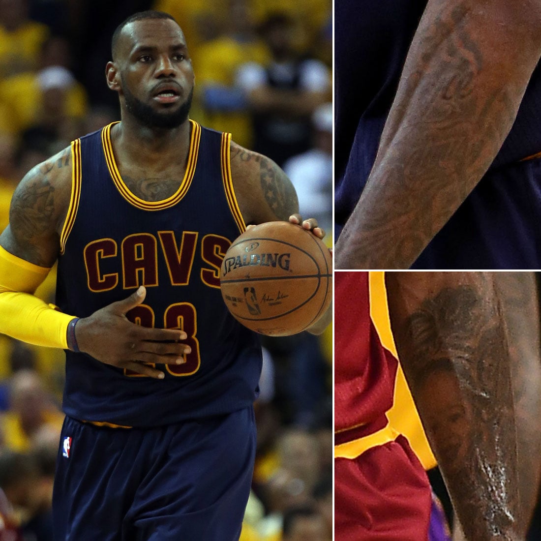 Lebron James Unveils New Tattoo Dedicated to Kobe Bryant  E Online  CA