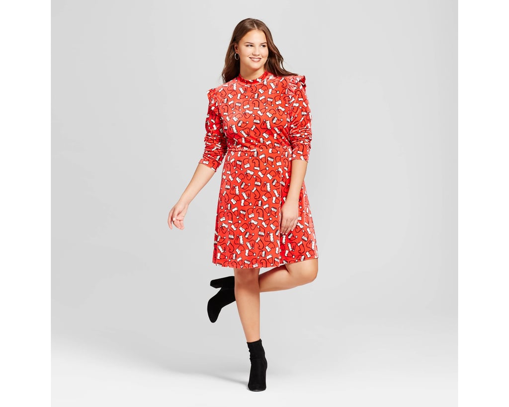 Xhilaration Fit & Flare Holiday Dress