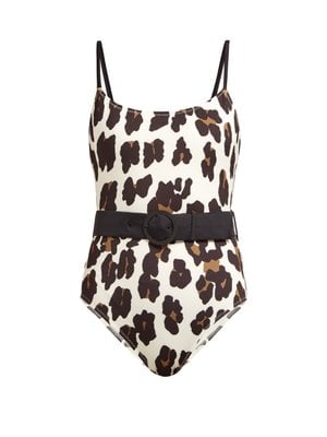 Solid & Striped The Nina Belted Swimsuit