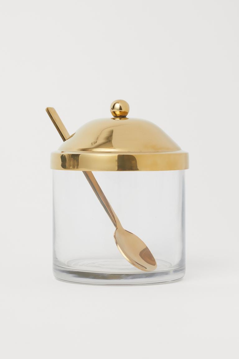 H&M Glass Jam Jar