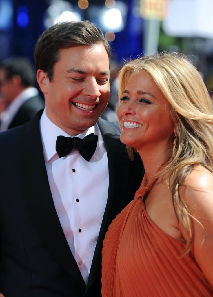 Jimmy Fallon and Nancy Juvonen in August 2010