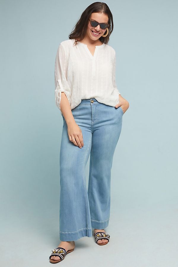 Pilcro High-Rise Bootcut Jeans | Anthropologie Plus Size Line ...