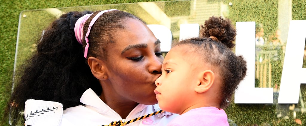 Serena Williams and Olympia's Morning Beauty Routine: Video