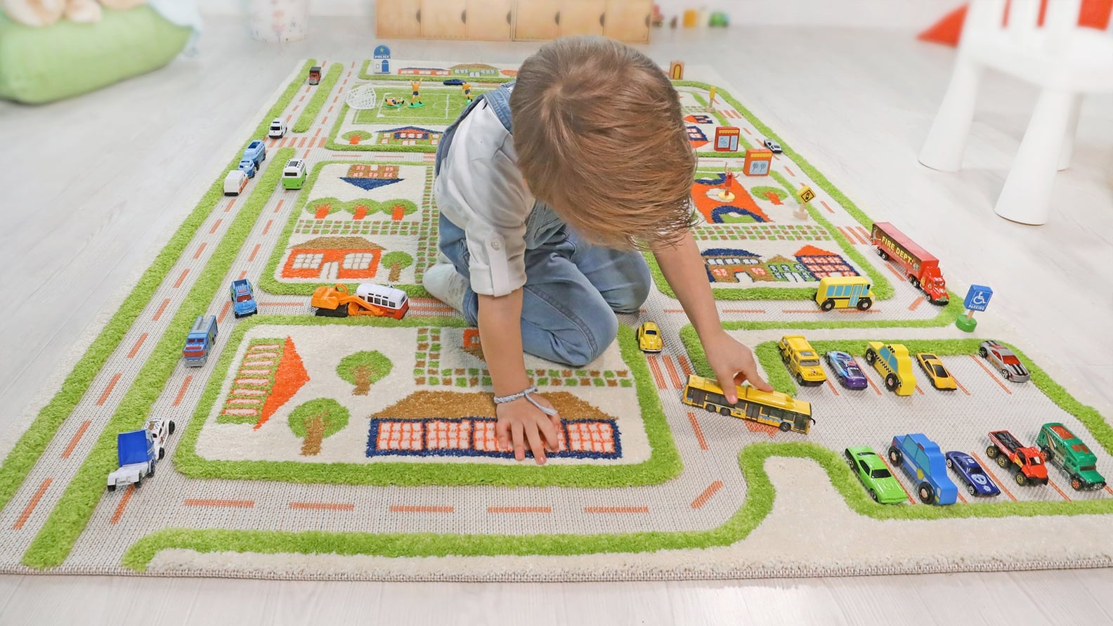 IVI 3D Play Rugs For Kids in City, Playhouse, & More Styles | PS Family