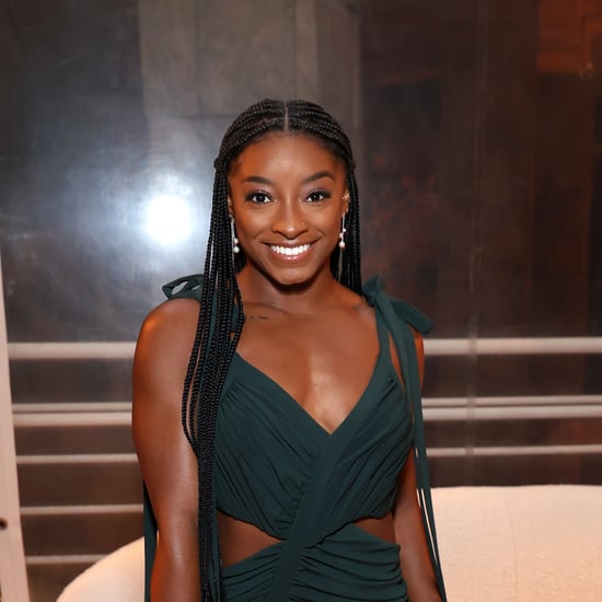 Simone Biles Wears a Bright-Orange Bikini on Vacation