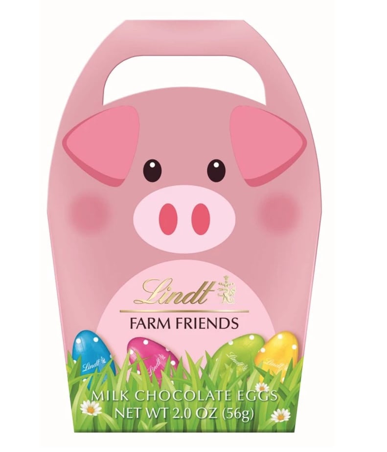 New Lindt Farm Friends Milk Chocolate Eggs: Pig ($4)