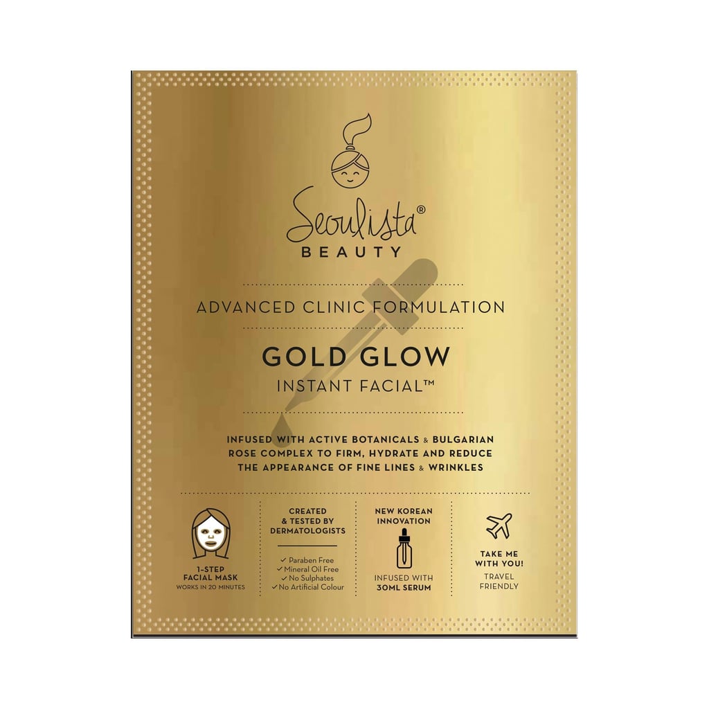 Seoulista Beauty Gold Glow Instant Facial Mask