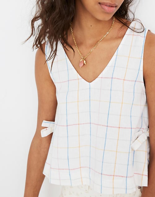 Madewell Side-Tie Tank Top