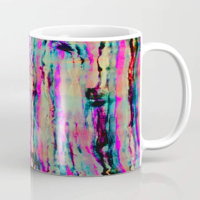 Neon Striped Mug