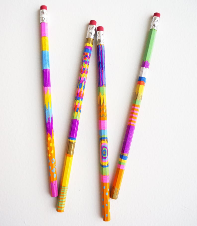Sharpie-Painted Pencils
