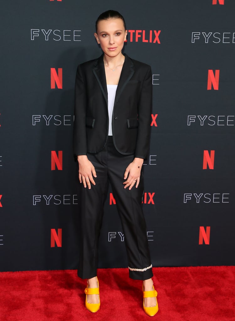 Millie Bobby Brown at the 2018 Netflix Strangers Things FYC Event