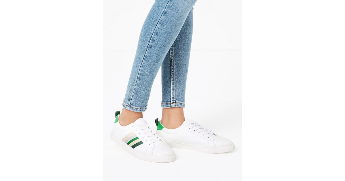 Kate's Marks & Spencer Ribbon Detail Lace Up Trainers Kate Middleton