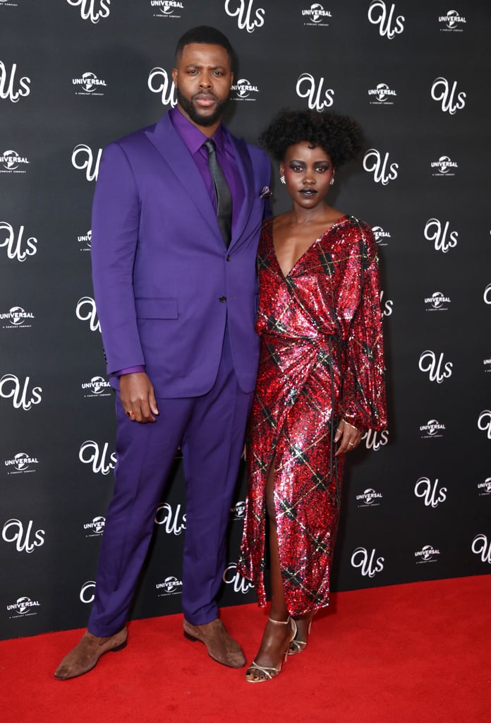 Lupita Nyong'o, Winston Duke at Us Screening in London 2019