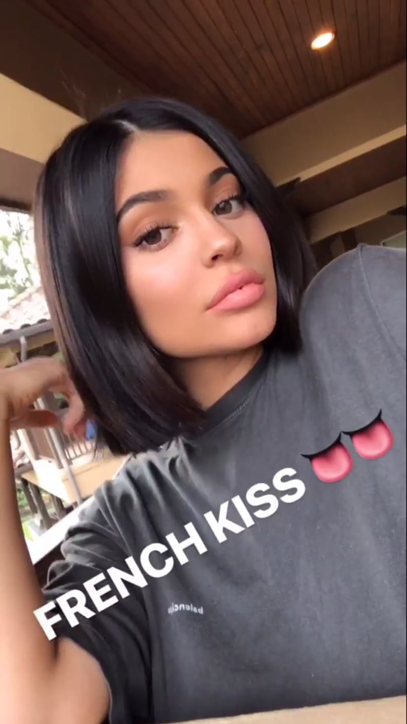 Kylie Wearing French Kiss From the Kourt Collection