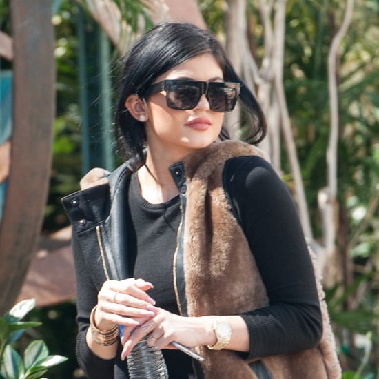 Kylie Jenner's Lips on Jimmy Kimmel Live
