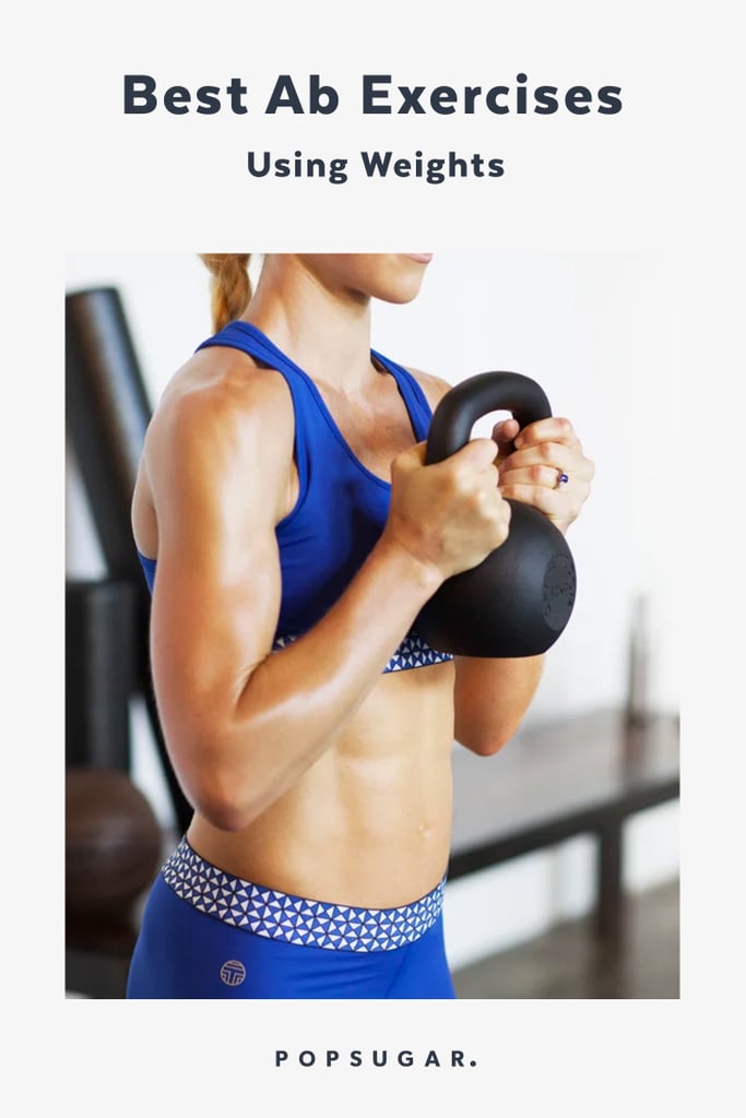 Best Ab Exercises Using Weights POPSUGAR Fitness Photo 18