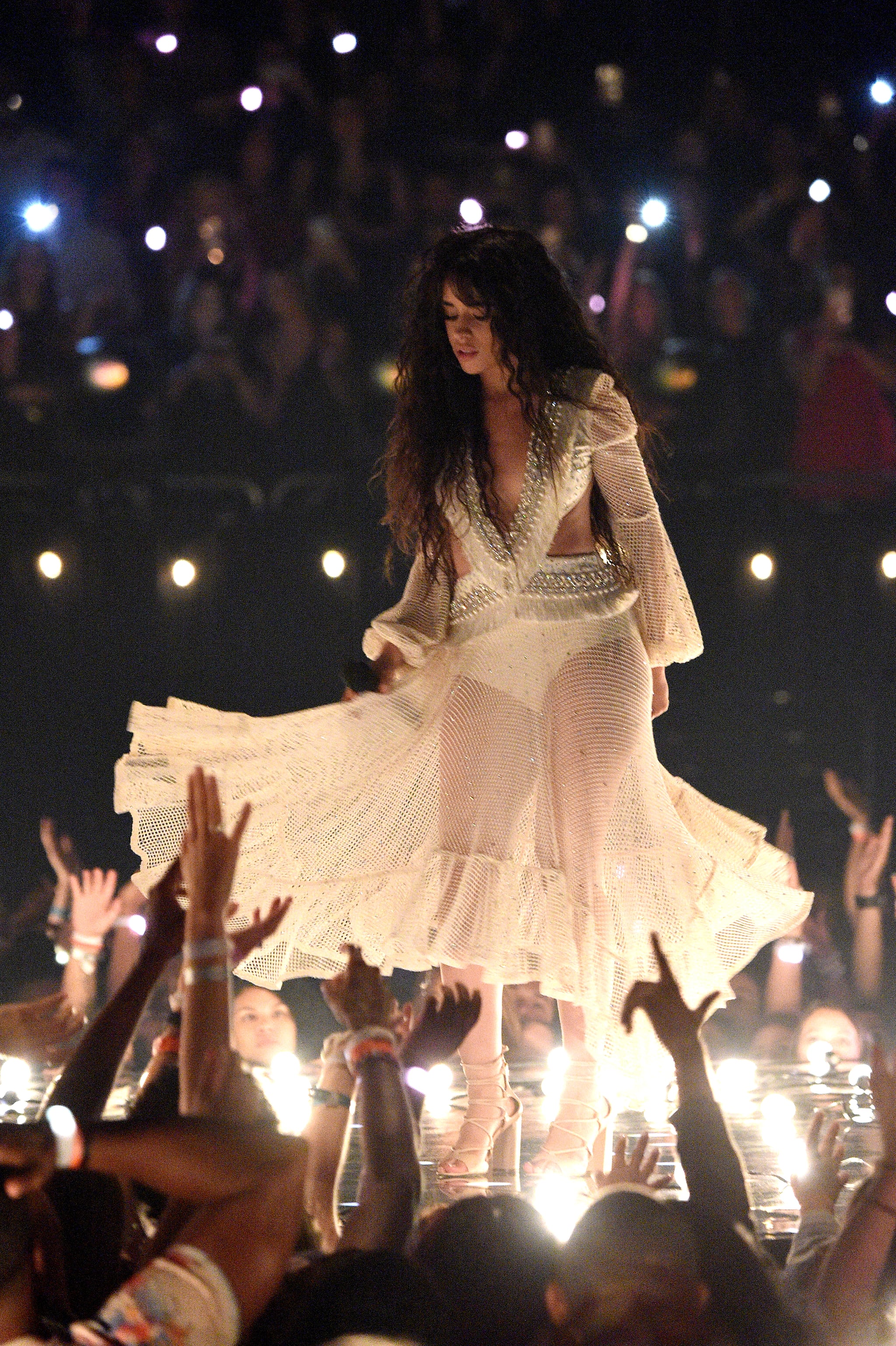Shawn Mendes Camila Cabello 19 Mtv Vmas Performance Video Popsugar Entertainment