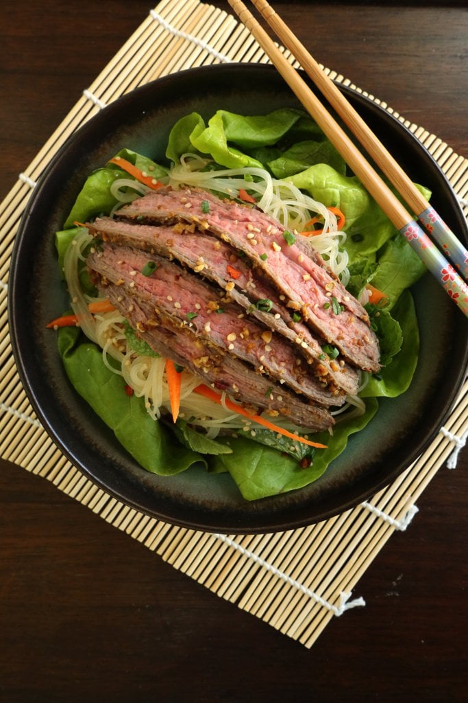 Asian Salad With Flank Steak