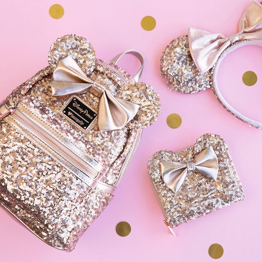 Disney backpack rose gold hot sale