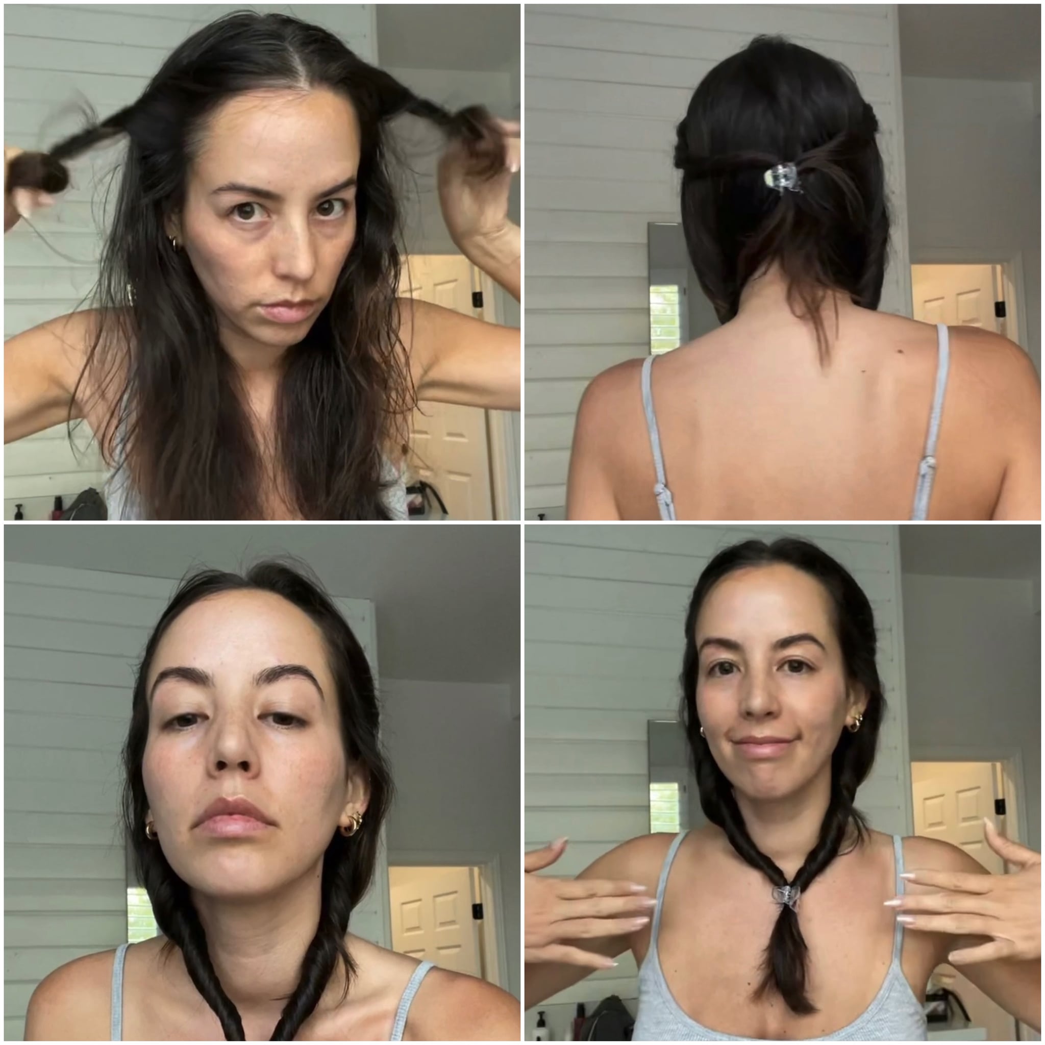 Crown Affair Twist and Clip Method 