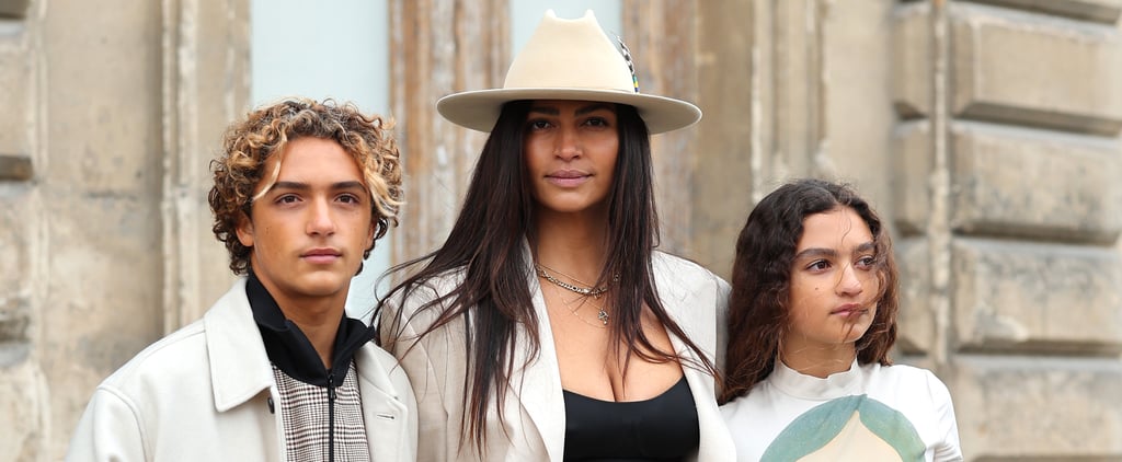 Matthew McConaughey's Wife and Kids at Paris Fashion Week