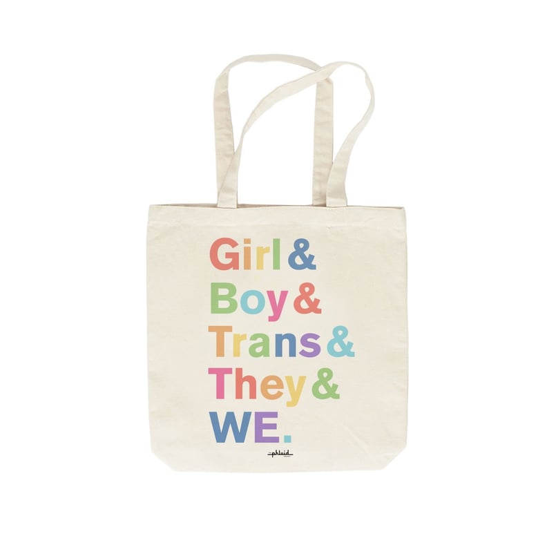 The Phluid Project Rainbow Inclusive Tote