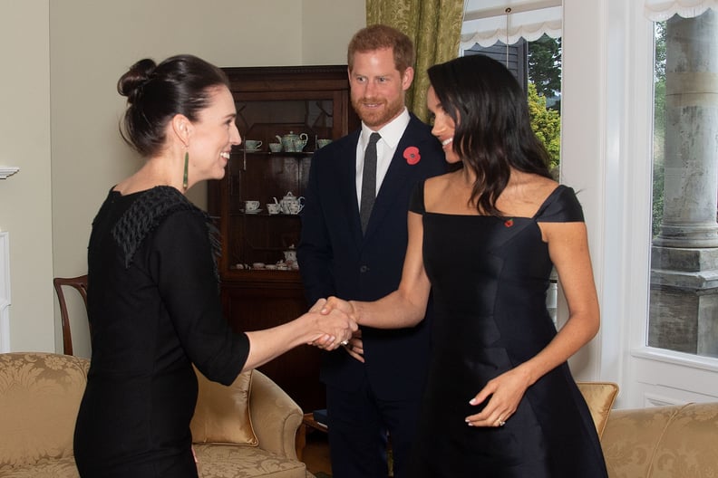 See More Pics of Meghan in Her Gabriela Hearst Dress
