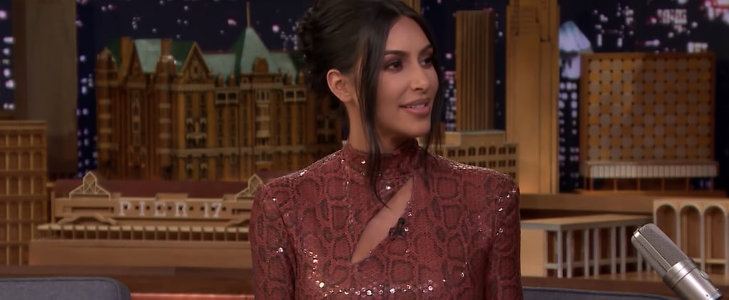 Kim Kardashian Talking About Baby Number 4 on Jimmy Fallon