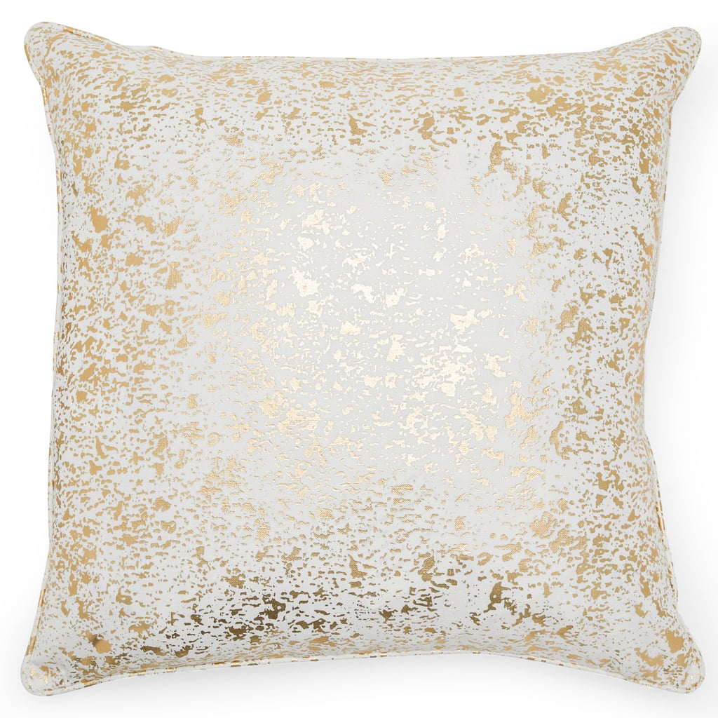 MoDRN Glam Gold Foil Decorative Throw Pillow