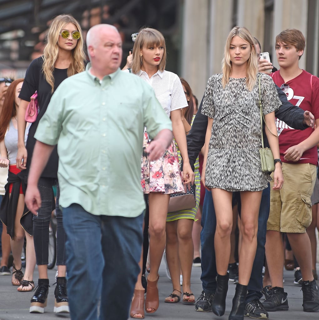 Taylor Swift, Gigi Hadid, Martha Hunt Re-Create Bad Blood