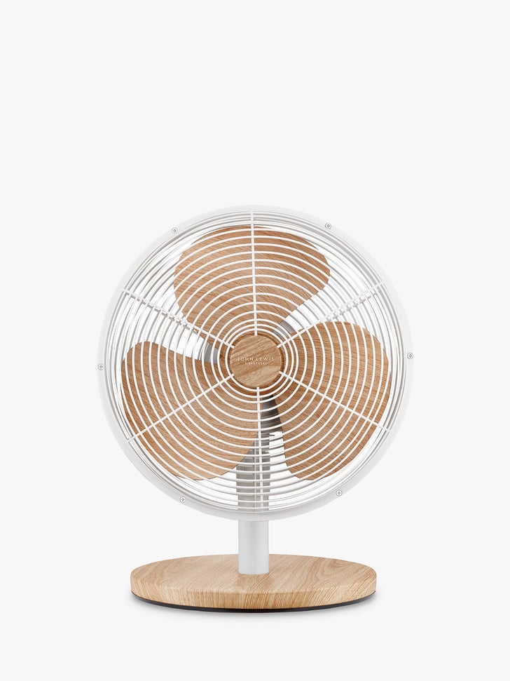 John Lewis & Partners 12" Desk Fan The Best Tower, Electric, and Desk