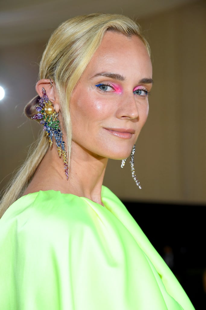 Diane Kruger's Neon Eye Makeup