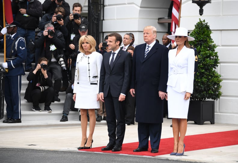 The Moment Happened When the Four World Leaders Stood in Front of the White House