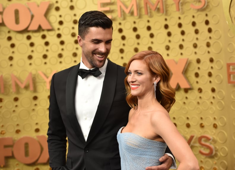 Tyler Stanaland and Brittany Snow at the 2019 Emmys