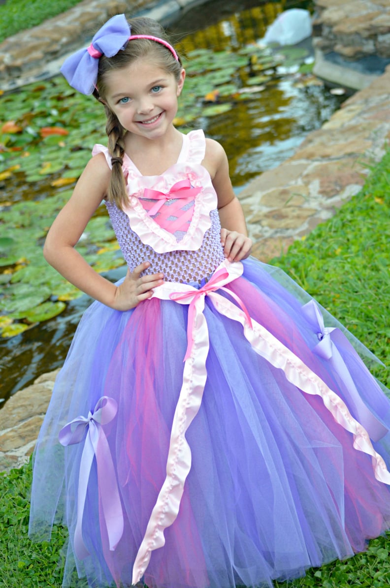 Disney Rapunzel Princess-Inspired Tutu Dress