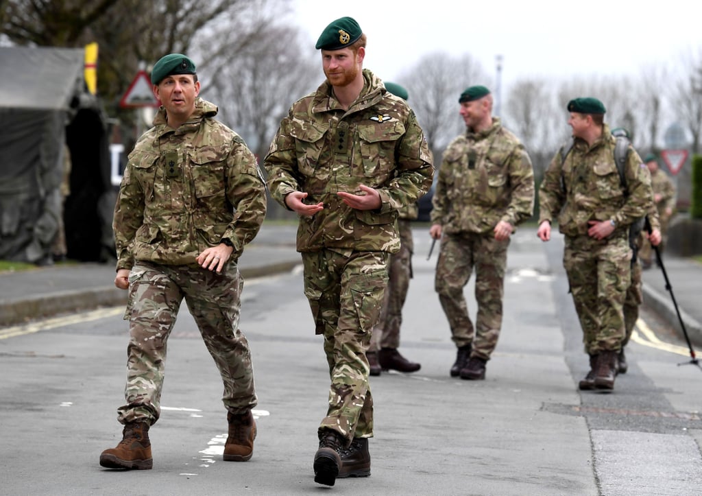 Prince Harry in Uniform at Green Beret Presentation 2019