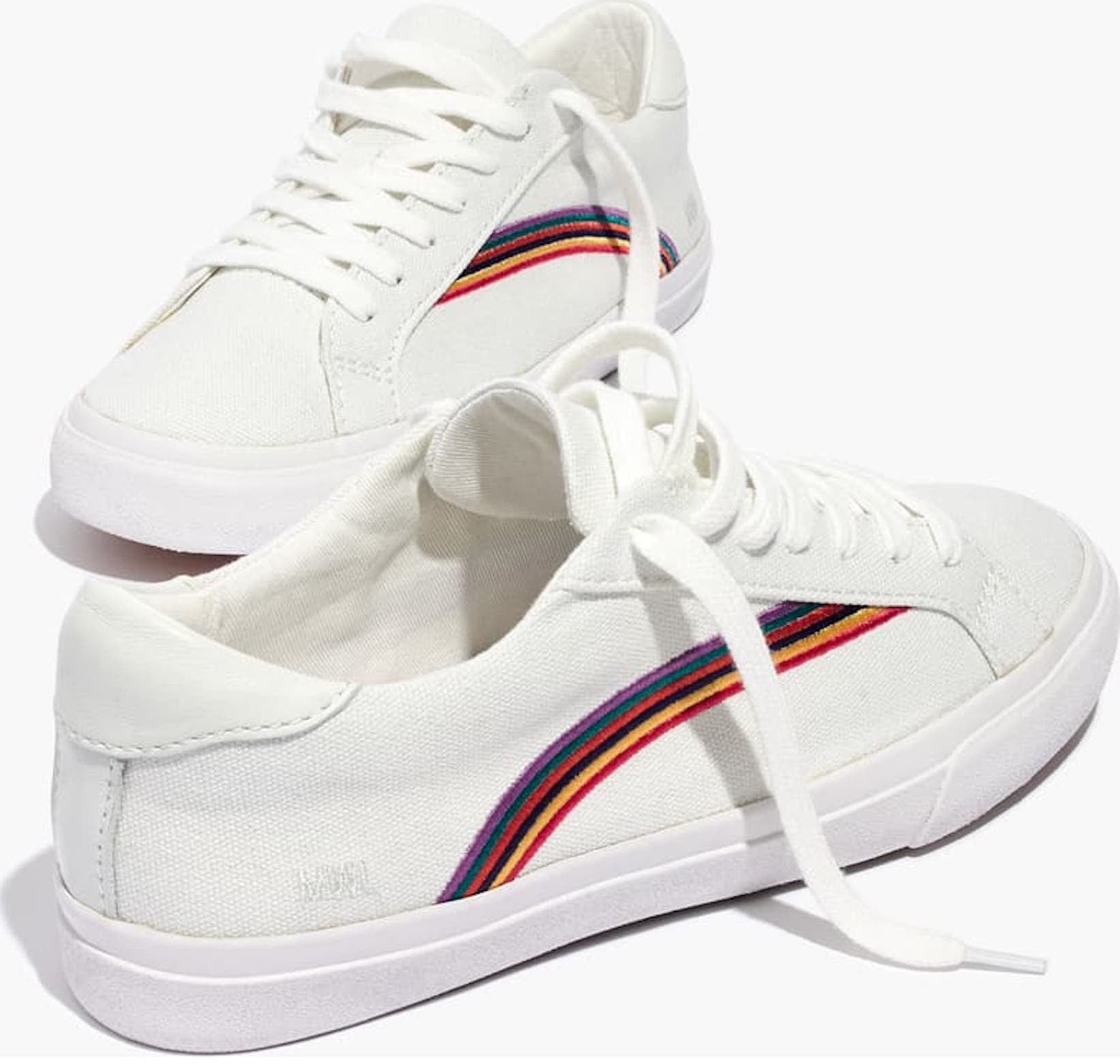 Madewell rainbow sneakers store