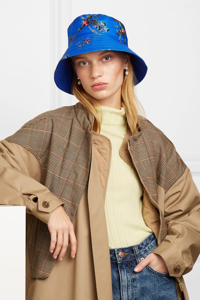 Preen by Thornton Bregazzi Holly Printed Satin Bucket Hat