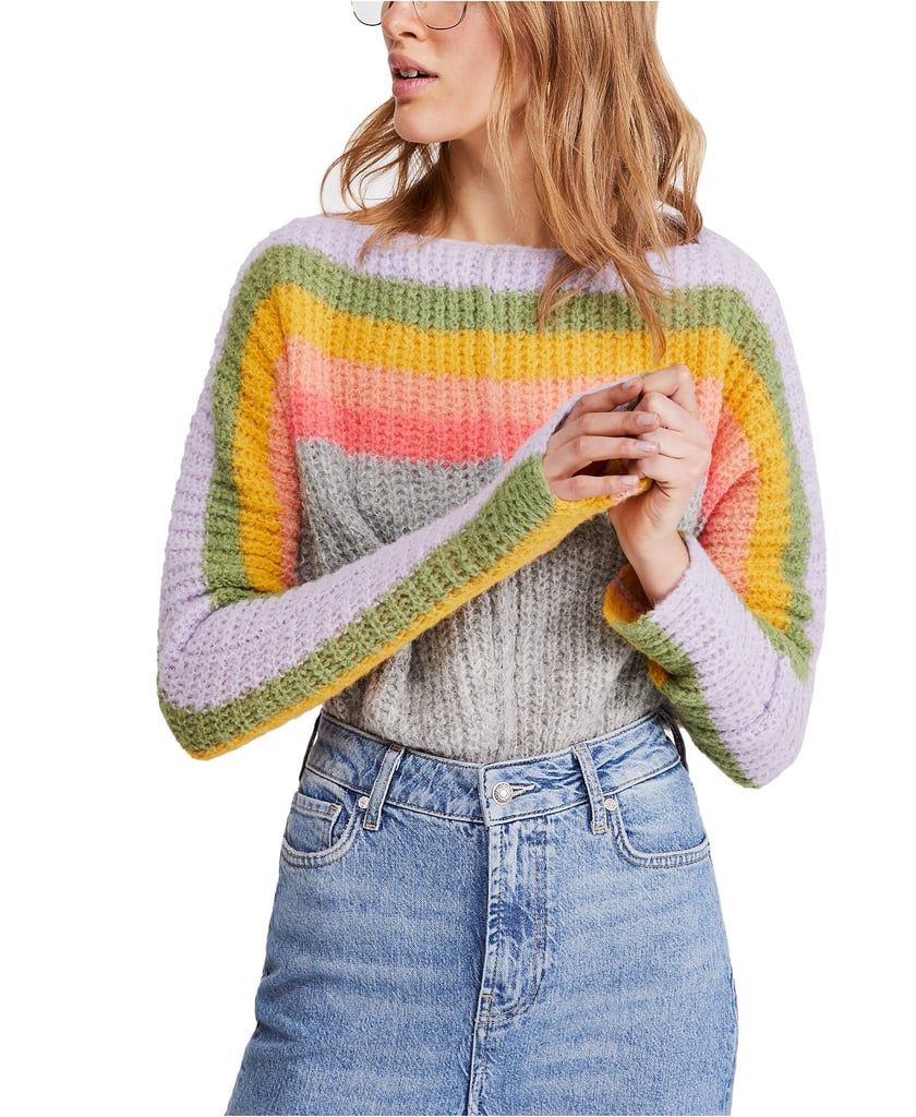 macys yellow sweater