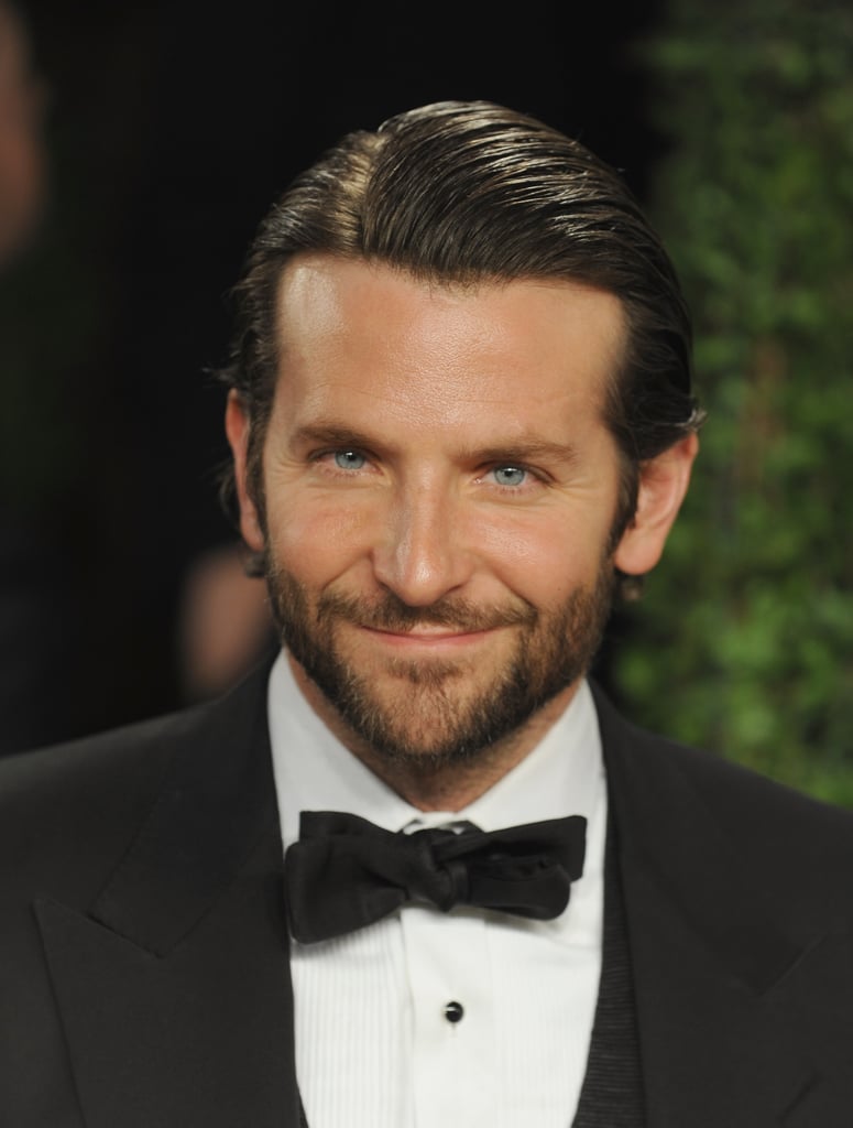 Talk about dapper! Bradley suited up in a sharp tuxedo for the Vanity Fair Oscars afterparty in February 2013.