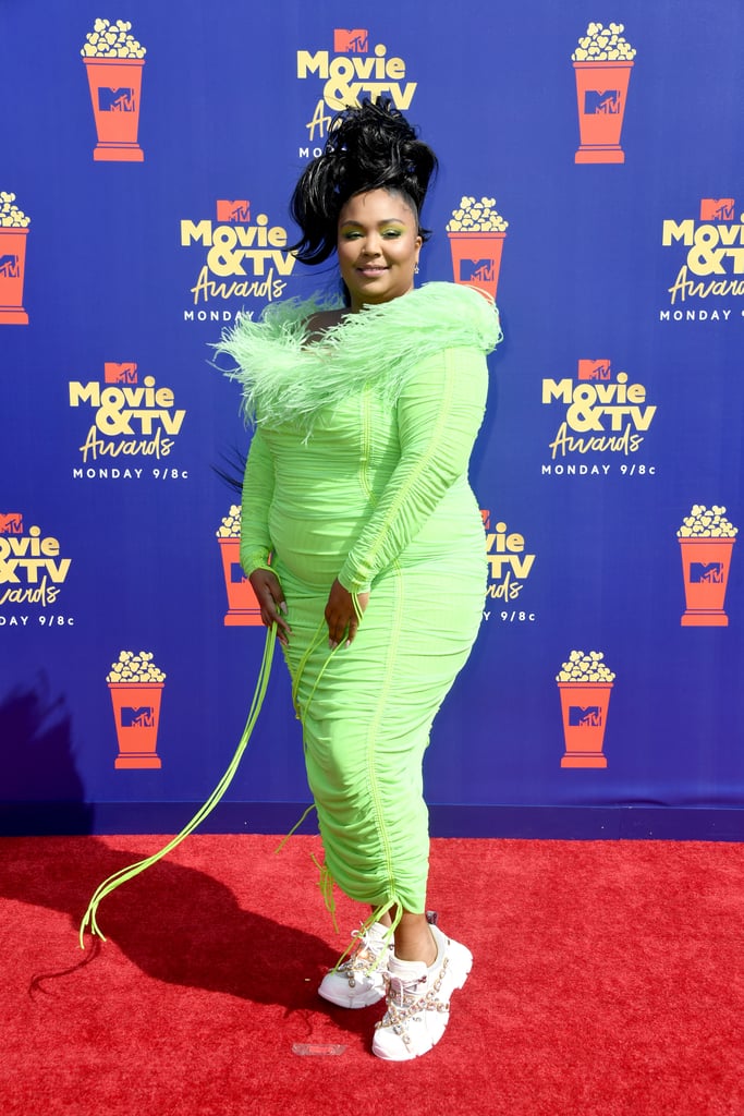 Lizzo's Neon Dress at the 2019 MTV Movie and TV Awards