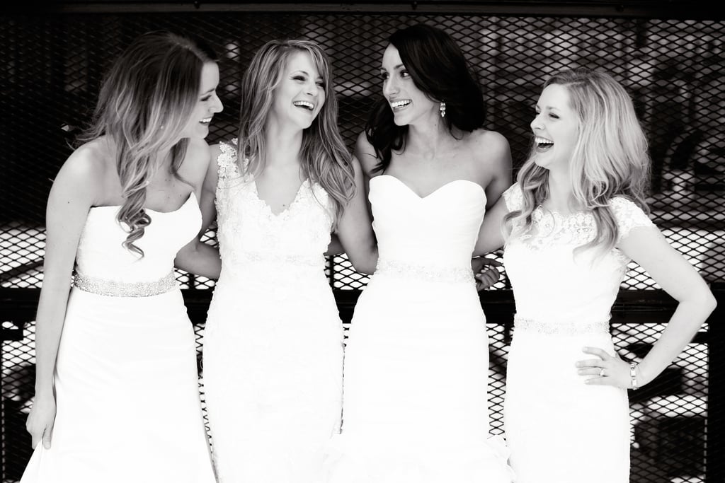 Best Friend Wedding Dress Photo Shoot