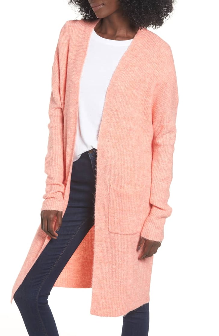 Leith Midi Open Cardigan | Nordstrom's 
