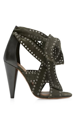 Isabel Marant olive green Anaid shoe